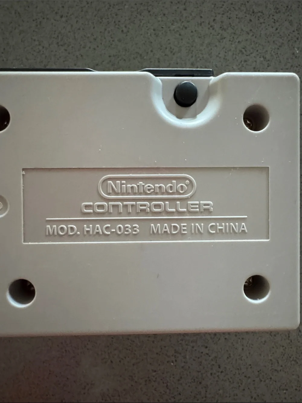 Nintendo Classic Controller - Black, Gray & Red Buttons